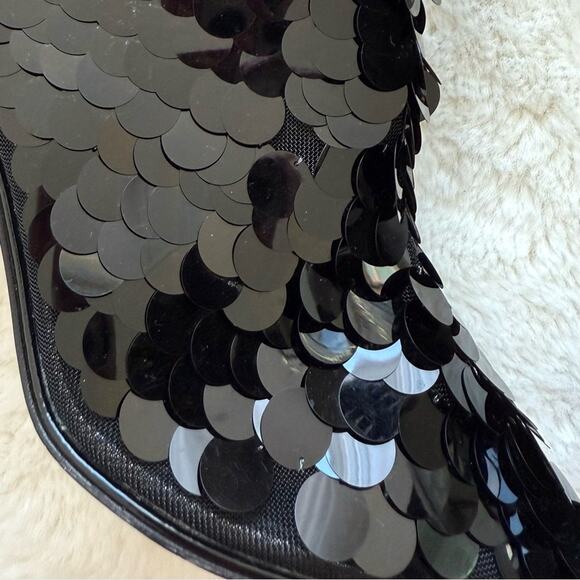 CHANEL Interlocking CC Logo Boots size 39 EU Authentic - Picture 2 of 12